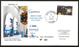 Lancement VEGA C VV25 - Kourou le 05/12/2024 - 18h20 locale - Passager Sentinel-1C