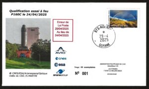 Ariane 6 – Vega C – 1er Essai Moteur P160C – 24/04/2025 - Réf 5104700