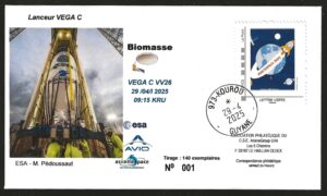 Lancement VEGA C - VV26 – Kourou le 29/04/2025 – 09h15 locale – Passager Biomasse - Réf 2026000
