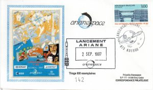 Lancement Ariane 4 - vol 99 - Kourou 02 Septembre 1997 - Arianespace - C 51 - 9010477