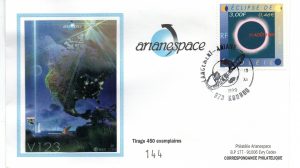 Lancement Ariane 4 - vol 123 - Kourou 13 Novembre 1999 - Arianespace - C 52 - 9010498