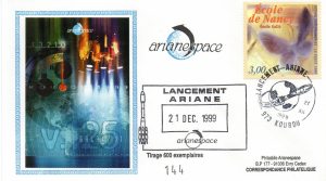 Lancement Ariane 4 - vol 125 - Kourou 21 Décembre 1999 - Arianespace - C 52 - 9010501