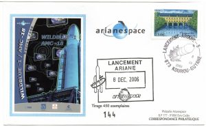 Lancement Ariane 5 (534) - vol 174 - Kourou 08 Décembre 2006 - Arianespace - C 53 - 9010522