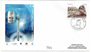 Lancement VEGA vol VV02 Kourou 07 Mai 2013 - Arianespace - C 57 - 9200025