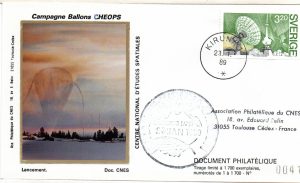 Campagne Ballon Cheops - Kiruna (Suède) 23 Janvier 1989 - C 58 - 9100128
