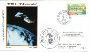13ème Anniversaire du lancement du télescope SPOT 1 Toulouse 22 Février 1999 - CNES - C 59 - 9100152