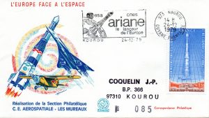 Lancement Ariane 1 - L01 - Kourou 24 Décembre 1979 - Aérospatiale - C 60 - 9010589