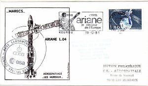 Lancement Ariane 1 - L04 - Kourou 19 Décembre 1981 - Aérospatiale - C 60 - 9010590