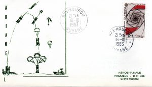 Lancement Ariane 1 L07 - Récup 1er étage - Kourou 18/10/1983 - Aérospatiale - C 60 - 9100164