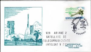 Lancement Ariane 2 - Vol 28 - Kourou 26 Janvier 1989 - Aérospatiale - C 61 - 9010610