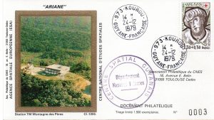 Lancement ariane L01 - suivi station des pères - Kourou 24 Décembre 1979 - CNES - C 62 - 9100167