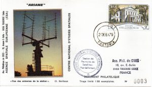 Lancement ariane L01 - suivi radar Paardefontein - Pretoria 24 Décembre 1979 - CNES - C 62 - 9100168